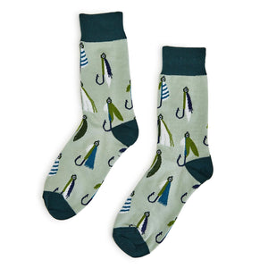 Gone Fishing' Mug & Socks Gift Set