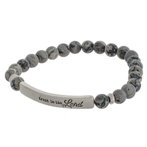 Inspirational Stone Bracelets in Assorted Styles