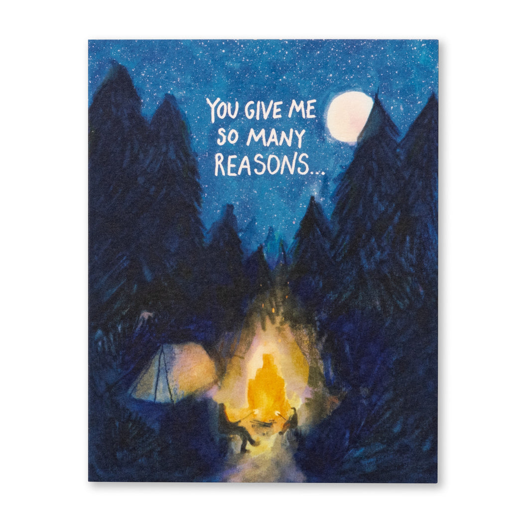You Give Me So Many Reasons - Father's Day Card