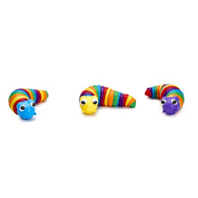 Load image into Gallery viewer, Rainbow Caterpillar Fidget Toy
