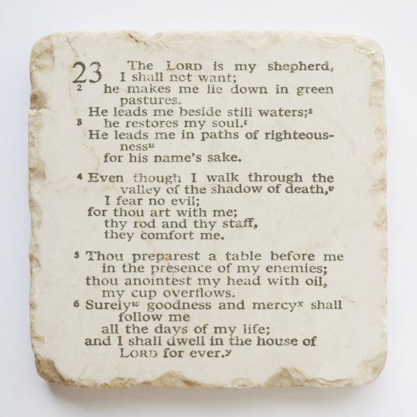 Psalm 23 Stone