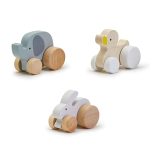 On A Roll Wooden Animal Toys