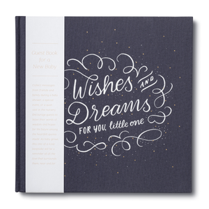 Wishes and Dreams for You, Little One- Guest Book for New Baby Keepsake Book