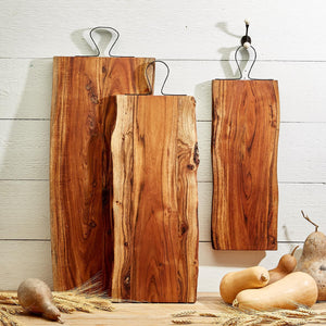 Assorted Acacia Wood Serving Boards