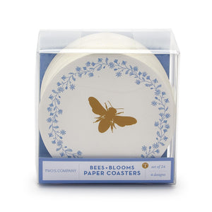 Bees & Blooms Heavyweight PaperCoaster Sets