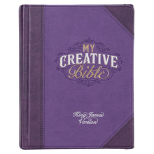 Load image into Gallery viewer, My Creative Bible- KJV in Purple
