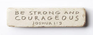 Joshua 1:9 Stone