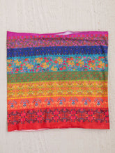 Load image into Gallery viewer, Half Boho Bandeau in Rainbow Border
