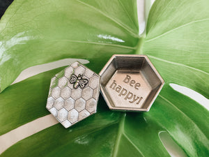 Tiny Pewter Sentiment Boxes