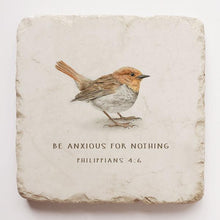 Load image into Gallery viewer, Philippians 4:6 Stone- Be Anxious for Nothing
