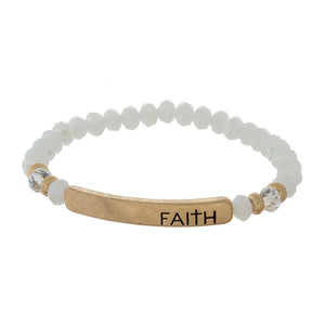Inspirational Stone Bracelets in Assorted Styles