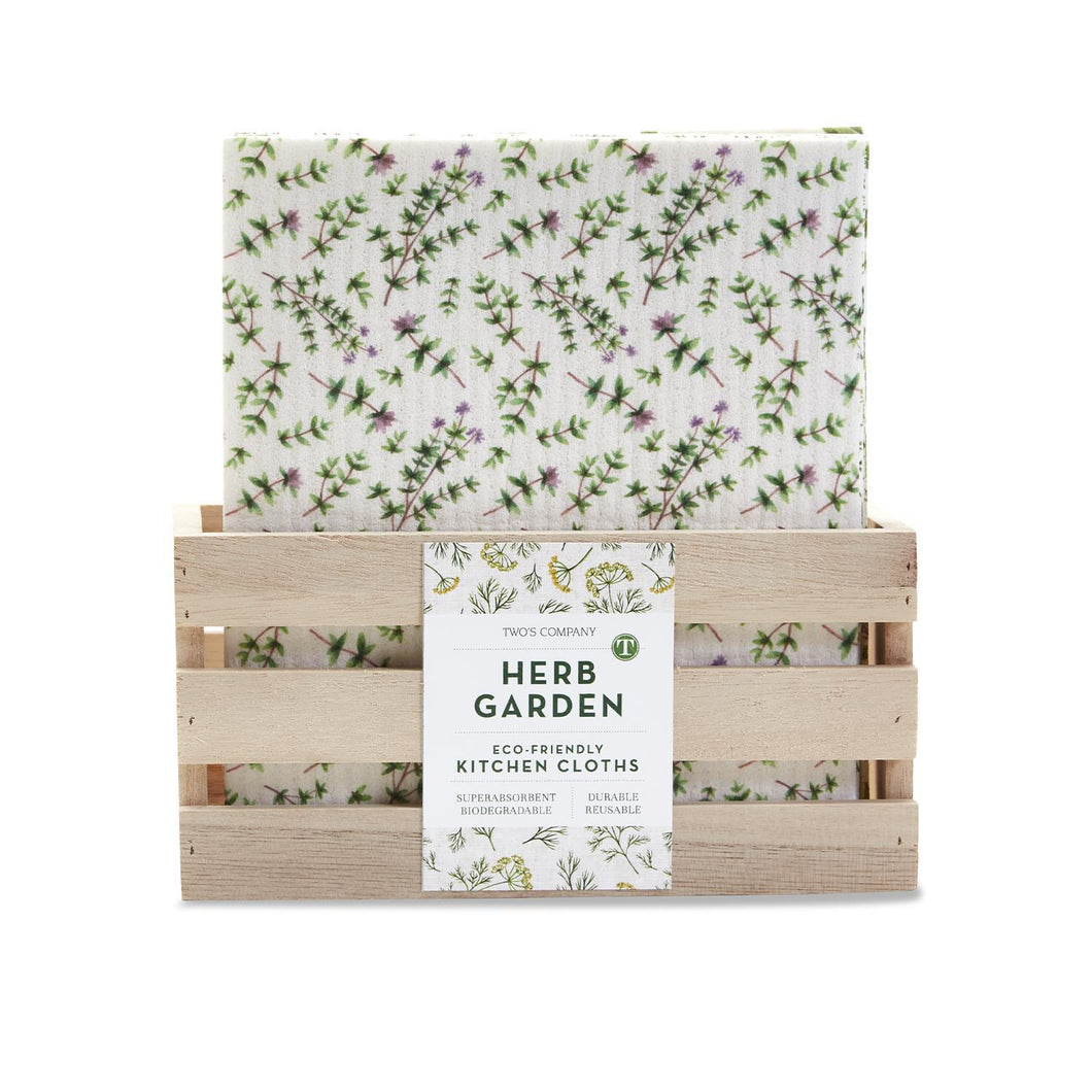 Herb Garden Eco-Friendly Kitchen Cloth