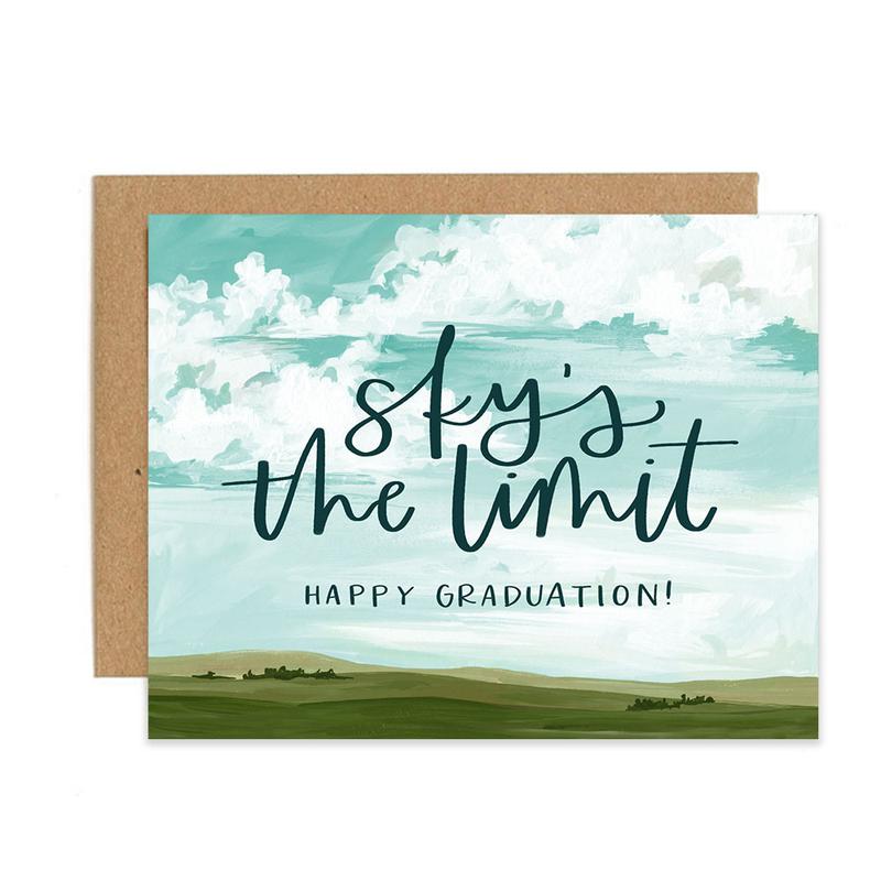 Graduation Sky-  Greeting Card