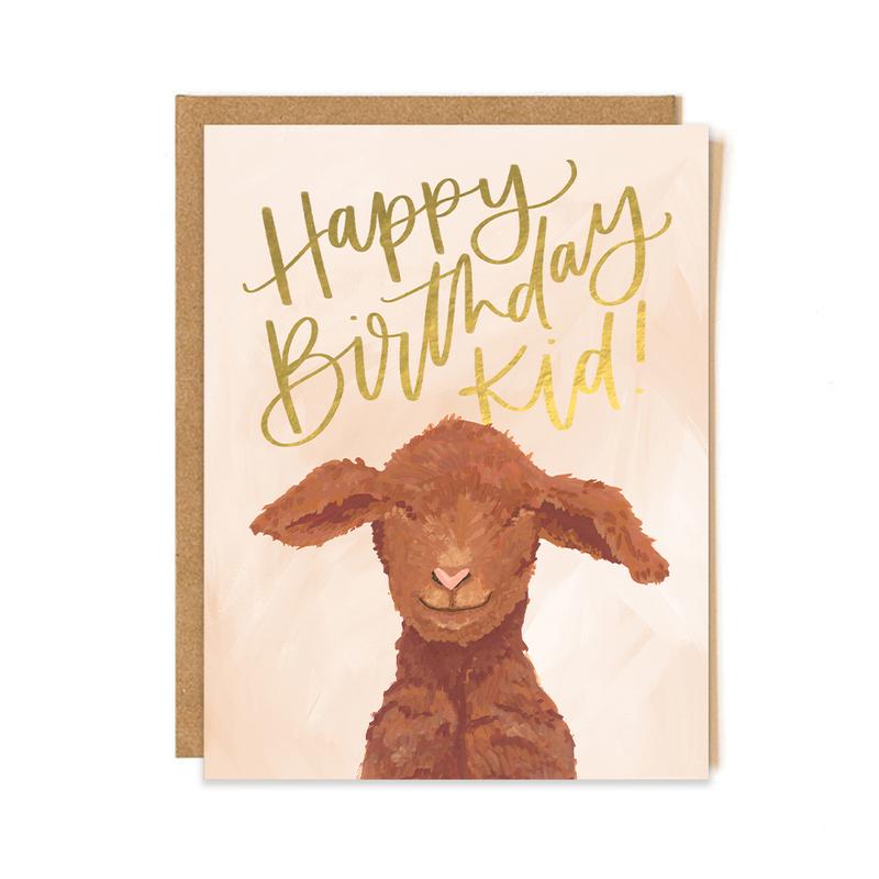 Happy Birthday Kid!-Birthday Greeting Card