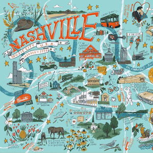 Nashville Illustrated Puzzle