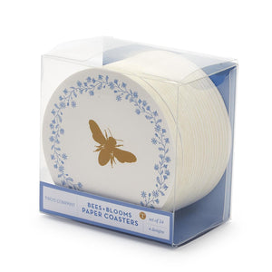 Bees & Blooms Heavyweight PaperCoaster Sets