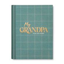 Load image into Gallery viewer, My Grandpa Interview Journal

