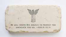 Load image into Gallery viewer, Psalm 91:11 Scripture Stone
