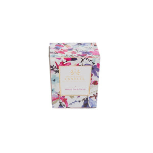 White Tea & Violet: 2-in-1 Soy Lotion Candle