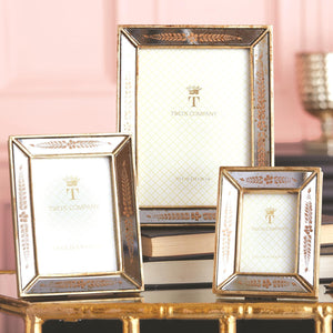Gold Leaf Photo Frames in Assorted Sizes